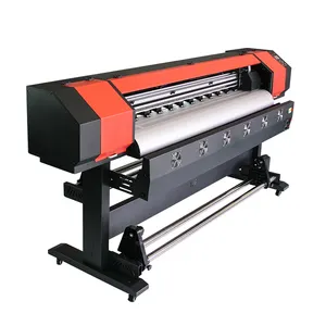 Hoge Snelheid Eco Solvent Printer Warmteoverdracht Vinyl Drukmachine 6090