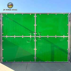 Boxes d'écurie pour chevaux portables et économiques avec toit, en PVC, construction d'écurie, box pour chevaux à construire - Product Image 6