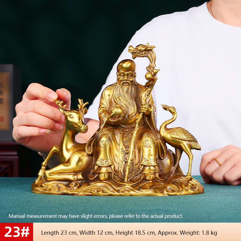 Oro Nanjixianweng (Salute, Longevità e Benedizioni)
