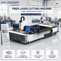 Machine de découpe laser à fibre CNC HX-3015A 3000x1500mm 1500W 2000W 3000W pour la découpe de tôles et de plaques d'acier