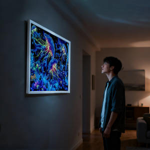 <span class=keywords><strong>Puzzle</strong></span> en bois et plastique personnalisé lumineux DIY pour enfants, éducatif, échantillon gratuit, impression de logo personnalisé, boîte cadeau - Product Image 4