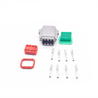 Boîtier de connecteur fil à fil DT06-8S série DT 8 positions 13A continu, taille 16, bornes scellées au silicone, faisceau de câblage moteur robuste