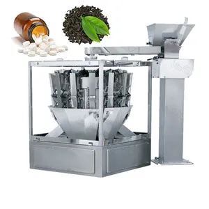 Foglia di tè di Erbe/Herb/Secca/Verdura/Spezie/Compresse/Capsule Industria Alimentare Multihead di Pesatura Macchina Imballatrice