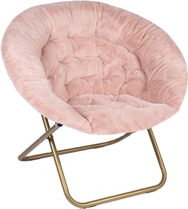 <span class=keywords><strong>Chaise</strong></span> confortable pour salon, <span class=keywords><strong>jardin</strong></span> d'intérieur, boutique, <span class=keywords><strong>chaise</strong></span> en fausse fourrure pour chambre à coucher, <span class=keywords><strong>chaise</strong></span> lune, détente, pliable. - Product Image 1