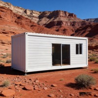 Maison préfabriquée modulaire en conteneurs, trois étages superposés, en acier galvanisé, pour les camps de chantier et les logements de travailleurs