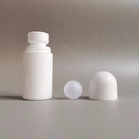 Récipient de déodorant à la mode Roll on Bottle 30ml 50ml Conteneur de déodorant en gros