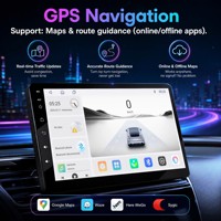 Lecteur multimédia automobile Android 13 de 10 pouces, 2 Go 64 Go RK3562, approvisionnement en gros pour importateurs avec Wi-Fi double bande