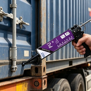 Mastic <span class=keywords><strong>polyuréthane</strong></span> OEM de fabrication chinoise, <span class=keywords><strong>cartouche</strong></span> 310 ml, bâtonnet 600 ml pour l'étanchéité automobile et marine - Product Image 1