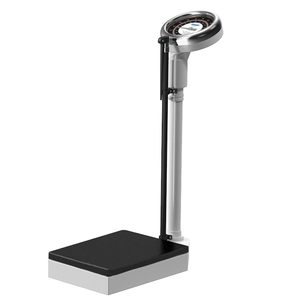 Balance corporelle numérique 200 kg pour usage médical et sanitaire, machine de pesée OEM avec fonctions de verrouillage et d'affichage de la température - Product Image 1