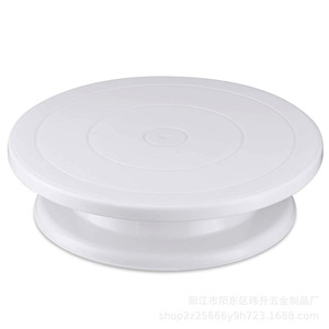 Plateaux tournants en plastique robustes pour la décoration de pâtisseries et de gâteaux - Product Image 6