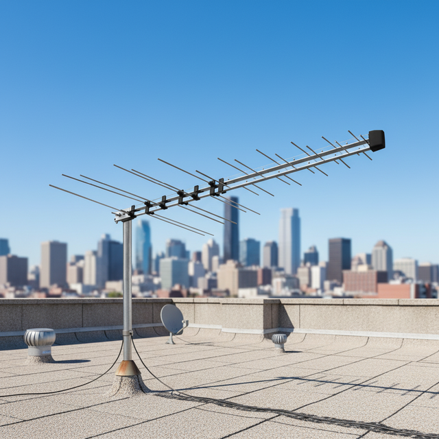 32E TV Antenna DVB-T VHF UHF Yagi Antenna UHF 433mhz Yagi Antenna