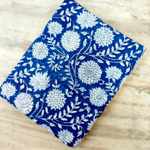 Tela de Algodón Hecha a Mano al por Mayor, Tela Estampada a Mano Sanganeri de Jaipur, Material en Bruto para Confección de Vestidos - Product Image 1
