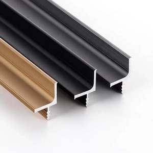 Phật sơn nhà máy đồ nội thất tủ nhôm hồ sơ L hình dạng cạnh nhúng xử lý kéo - Product Image 6