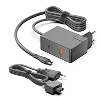 GaN pengisi daya Laptop USB C 100W, pengisi daya dinding adaptor daya AC untuk ASUS ROG Lenovo ACER HP DELL MacBook Pro/Air