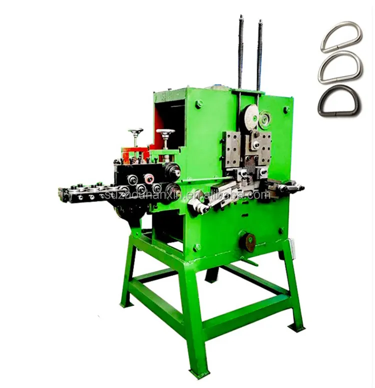 Dây Thép Không Gỉ Nhẹ O Và D Ring Hook Machine Để Làm Khóa Túi.