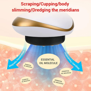 Masseur corporel électrique amincissant, stimulant la drainage lymphatique, <span class=keywords><strong>anti</strong></span>-<span class=keywords><strong>cellulite</strong></span>, avec ventouses de massage par aspiration et Gua Sha - Product Image 2