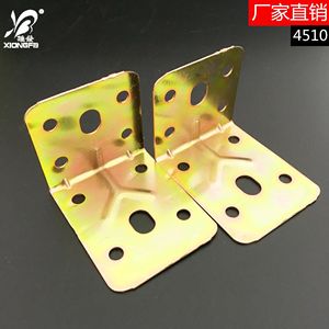 Conector de Esquina en Forma de L de Acero Laminado en Frío de 10 Orificios, 90 Grados, Modelo 4510 para Cabello Masculino - Product Image 5