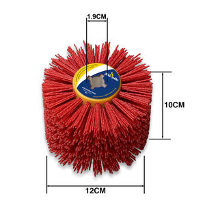 Roue à lamelles Dupont |   Tête de <span class=keywords><strong>brosse</strong></span> en sisal <span class=keywords><strong>pour</strong></span> ébavurage du bois, tambour de ponçage et de polissage <span class=keywords><strong>pour</strong></span> la restauration des graines de bois - Product Image 2