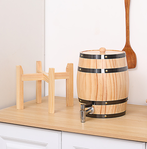 Fabbrica personalizzata grande capacità barili solidi bar tavolo oka legno botti di <span class=keywords><strong>vino</strong></span> - Product Image 5