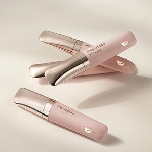 หลอดลิปกลอสแบบแบนขนาด 5 มล. พร้อมหัวแปรง สำหรับบรรจุลิปกลอสแบบเติมได้ ทำเองได้ สำหรับเครื่องสำอางแบบกำหนดเอง - Product Image 1