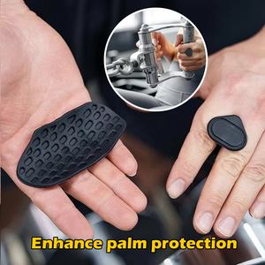 ジムワークアウト機器人間工学に基づいたシリコーングリップヘビーデューティトレーニングパームフィットネス用強力な安全機能 - Product Image 6