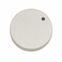 Disque en céramique piézoélectrique 5 mm 0,5 mm 4 MHz PZT5 Transducteur ultrasonique à faible consommation d'énergie pour usage industriel