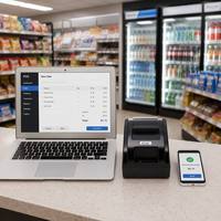 Machine d'impression rapide de tickets de caisse mini 58 mm, directement de l'usine OEM, USB pour système informatique de vente au détail