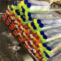 Ning E-Plastics Vente en gros Éclairage LED coloré de haute qualité Barre acrylique PMMA Barre acrylique bon marché Tige acrylique solide