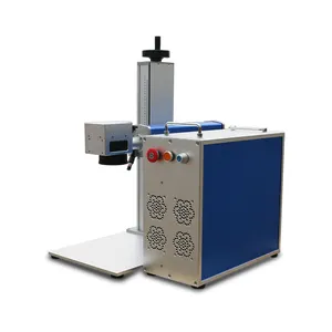 Wholesale price 50w fiber laser marking machines for metal silver gold stainless steel