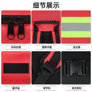 Mochila de Gran Capacidad de 55L de Tela Oxford para Rescate de Emergencia al Aire Libre y Senderismo en Zonas Silvestres, Bolsa de Prevención de Inundaciones - Product Image 5