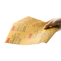 Papel de lija 401Q bien conocido, alta tasa de utilización, protección del medio ambiente, papel de lija húmedo o seco para coche