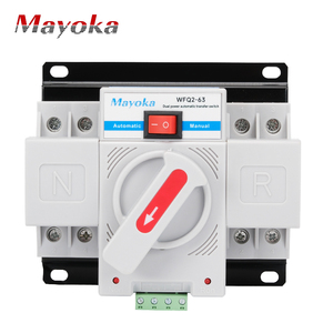 Xuyên biên giới PC kép điện tự động chuyển đổi chuyển 2P duy nhất giai đoạn 3S thời gian chuyển đổi 63A Châu Âu Hoa Kỳ quy định - Product Image 1