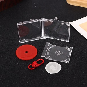 Móc khóa <span class=keywords><strong>mini</strong></span> sáng tạo tùy chỉnh, kiểu hoạt hình nhỏ, tích hợp NFC, làm mặt dây đèn hộp CD, móc khóa acrylic, album bài hát, bộ sưu tập đĩa nhạc - Product Image 3
