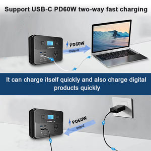 ポータブル発電所200W 150Whソーラー発電機110Vリチウム電池発電機<span class=keywords><strong>CPAP</strong></span>屋外RVキャンプ緊急用 - Product Image 2