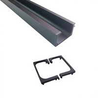 Poignée de tirage rectangulaire en aluminium XUNKAI pour meubles de cuisine, commodes et chambres, finition de surface personnalisée OEM/ODM, haute qualité, vente en gros