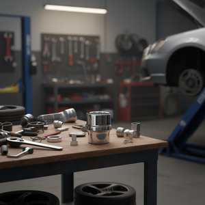 FASANO <b>Socket</b> Wrench <b>19mm</b> Hex Drive Chrome Finish Automotive Repair Tool - Product Image 3