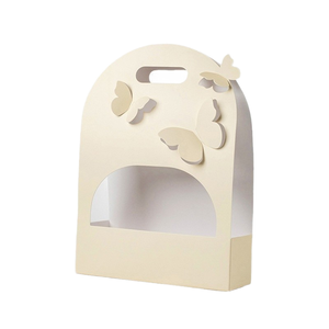 Directo de fábrica Flor portátil 8 de marzo Día DE LA MUJER Floristería General Día DE LA MADRE Día de San Valentín Regalo vacío Carpetas de cartón - Product Image 3