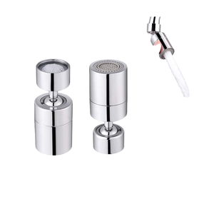 Aérateur <span class=keywords><strong>de</strong></span> robinet <span class=keywords><strong>d</strong></span>'évier <span class=keywords><strong>de</strong></span> cuisine en laiton à double fonction <span class=keywords><strong>de</strong></span> style moderne Adaptateur <span class=keywords><strong>d</strong></span>'<span class=keywords><strong>air</strong></span> pivotant à 720 degrés Robinet <span class=keywords><strong>de</strong></span> <span class=keywords><strong>salle</strong></span> <span class=keywords><strong>de</strong></span> <span class=keywords><strong>bain</strong></span> durable en laiton - Product Image 4