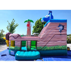 Вечерний бизнес-Прокат, виниловый, Piratenschiff, Hpfburg, слон, большой коммерческий дом с надувной горкой - Product Image 1
