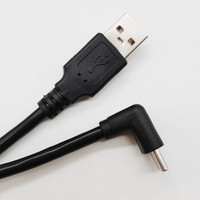 Cable USB de datos de codo de ángulo de 90 grados, carga rápida tipo C, 30/28/26 Awg, ordenadores de ángulo recto de cobre puro, escáneres de código de barras