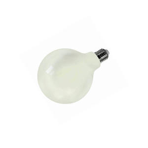 Ampoule LED filament globe G125 opale E27 4W - Économie d'énergie, éclairage blanc froid, idéale pour la décoration et l'ambiance - Product Image 1