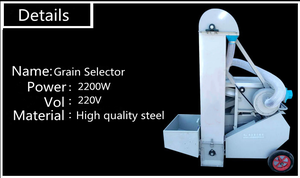 Selector de semillas de alta eficiencia para plantador, limpiador de granos con vibración, máquina de limpieza de semillas de granos - Product Image 5