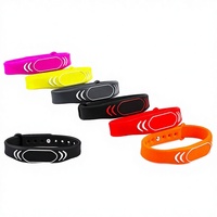 Pulsera de Silicona Impermeable con Chip RFID para Hoteles y Resorts