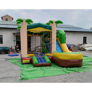 Sistema de entretenimiento <span class=keywords><strong>Saltarin</strong></span> trampolín Toboganes, Juego hinchable al Aire libre - Product Image 6
