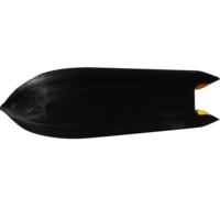 Bateau de pêche gonflable en PVC Goethe Goboat GTK370 de 12 pieds, canoë-kayak à pédales, garantie de 3 ans, capacité de 2 personnes, charge maximale de 230 kg, océan