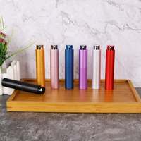 Botol Semprot Aluminium Mini Mewah Terlaris Kedatangan Baru Portabel 10ml 15ml 20ml Isi Ulang Atomizer Parfum Lotion Pasta Gigi
