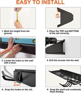 Easily Relocate Great Storage <strong>Function</strong> Strong Load Bearing 100 Lb Hook Canoe Hooks to Hang <strong>Stuff</strong> in Garage - Product Image 6