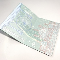 Impression personnalisée de livrets de passeport avec informations personnelles