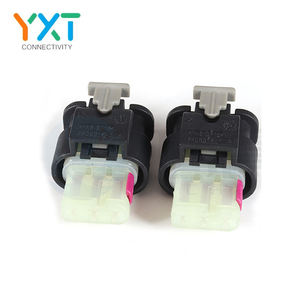 Capteur automobile étanche à haute stabilité prise de faisceau de câblage modifiée 3P3 trou bornes domestiques mâle/femelle DC Din - Product Image 4