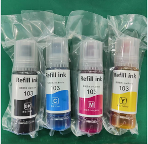 Encre de Sublimation de Recharge <span class=keywords><strong>Compatible</strong></span> Premium Prix Usine 003 004 103 <span class=keywords><strong>104</strong></span> 544 522 pour <span class=keywords><strong>Epson</strong></span> L1110/L3110/L3160/L3111 ET-2720/4700/ - Product Image 2